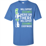 Shirt For Dr Seuss Cat And Seattle Seahawks Fans - Shirt