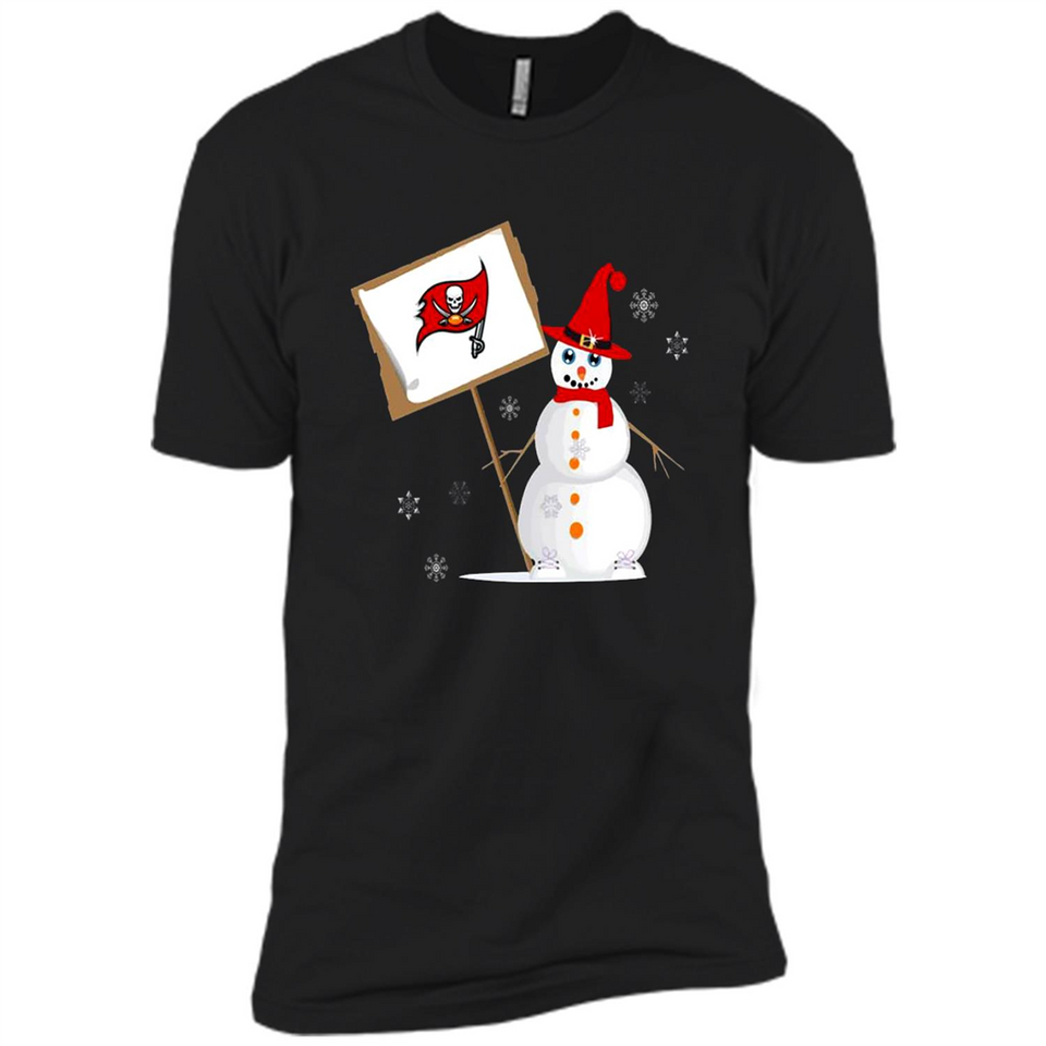 Tampa Bay Buccaneers Snowman Funny