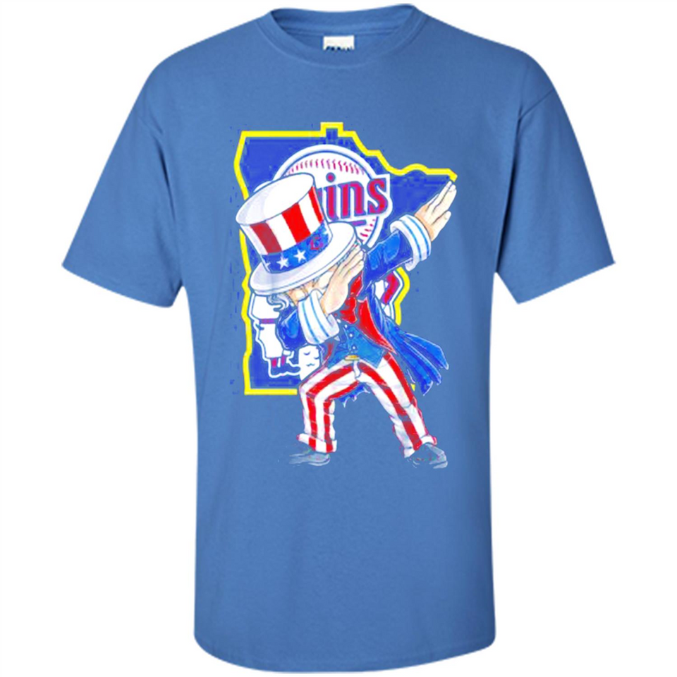 MLB MINNESOTA TWINS UNCLE SAM DABBING INDEPENDENCE DAY