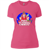 Party Planning Committee Christmas T-Shirt - Ladies' Boyfriend T-Shirt