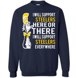 Shirt For Dr Seuss Cat And Pittsburgh Steelers Fans - Sweatshirt