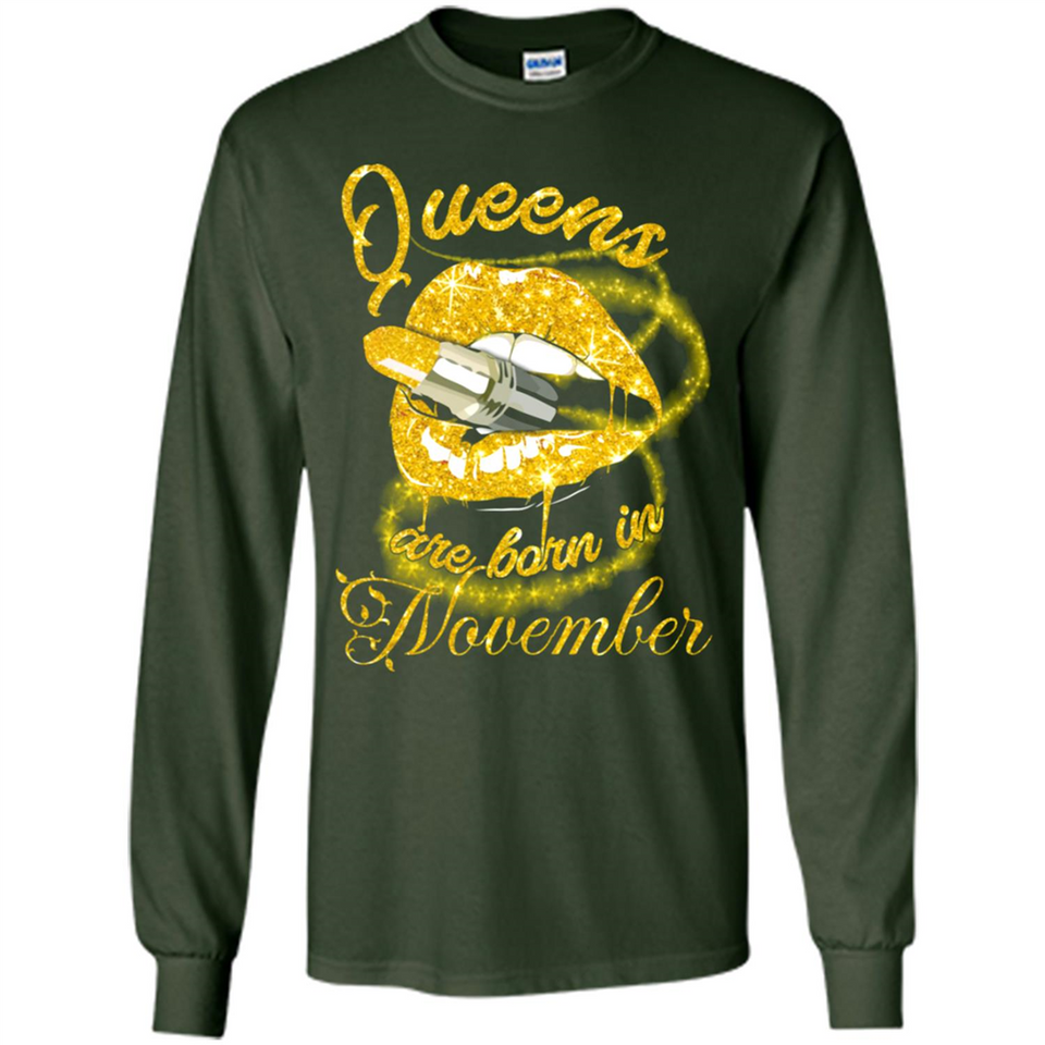 Queens Are Born In November Sexy Lips Lipstick