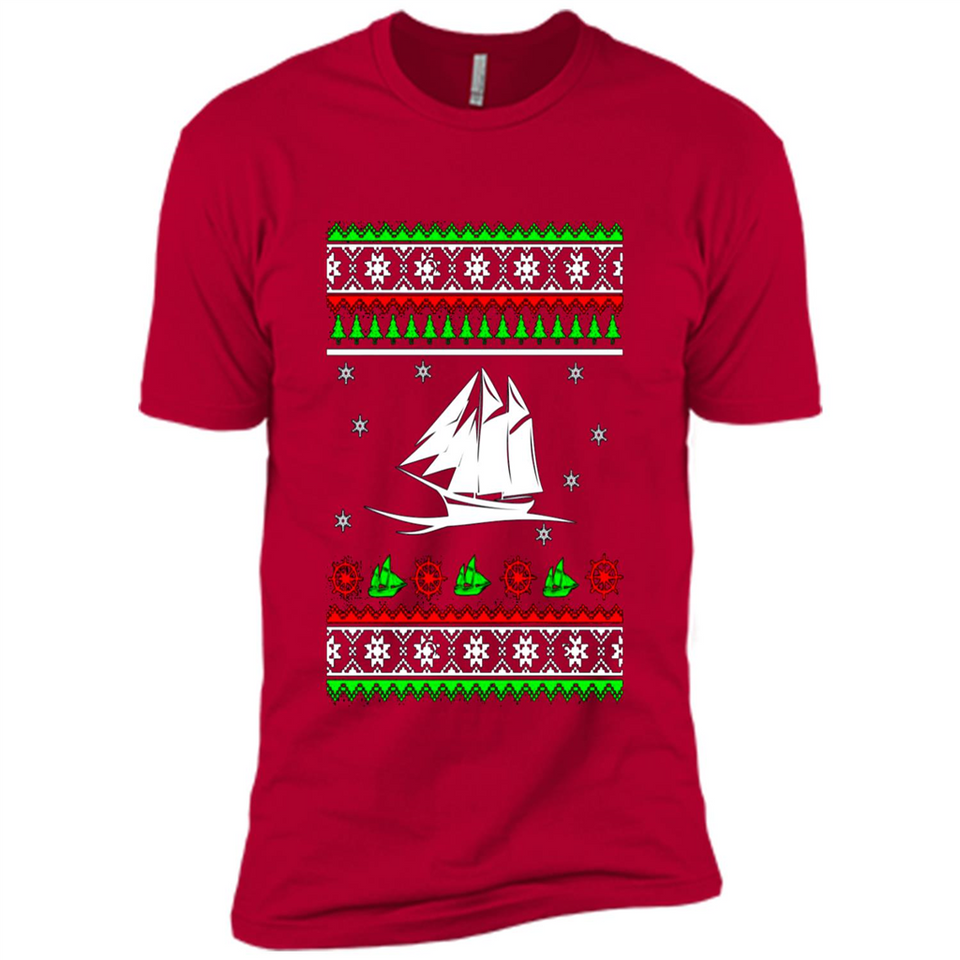 Nautical Anchor Ugly Christmas sweater PINGPONG