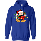 Disney Mickey Mouse Christmas Lights Sweatshirt - Hoodie