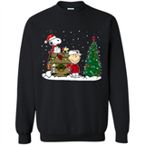 Arizona Cardinals Snoopy The Peanuts Movie Christmas Football Super Bowl pingpong - Sweatshirt
