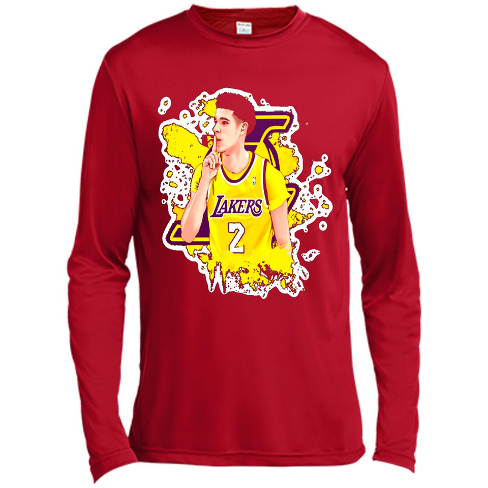 Lonzo Ball shirt Sweatshirt - Canvas Long Sleeve T-Shirt