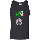 Funny Washington Wizards Glitter Grinch Monogram Ornament Christmas - Tank Top
