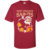 Grumpy Santa Claus New Orleans Saints Football Team PINGPONG