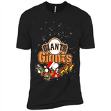 Snoopy Christmas San Francisco Giants - Premium Short Sleeve T-Shirt