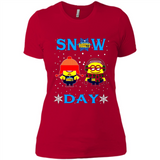 Snow Day Shirt For Denver Nuggets Vs Minion Fans pingpong