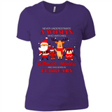 Never Underestimate A February Woman Watches Hallmark Movies Sweatshirt PINGPONG