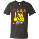 I Teach Super Heroes Funny Marvel - Men's V-Neck