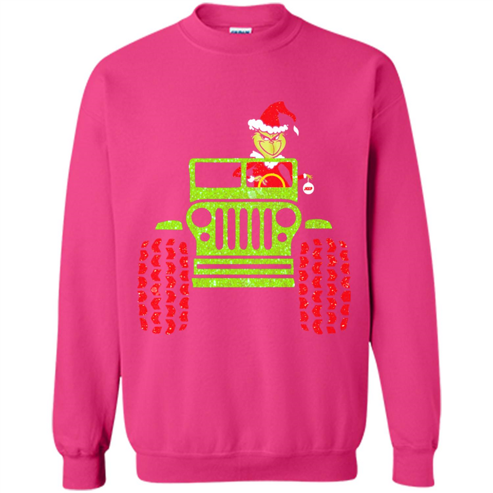 Grinch Jeep Christmas