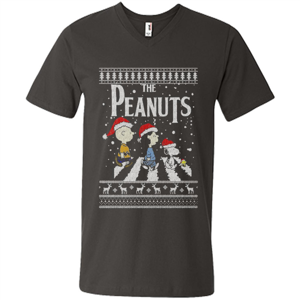 Snoopy Peanuts Ugly Christmas - Men's V-Neck