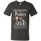 Snoopy Peanuts Ugly Christmas - Men's V-Neck