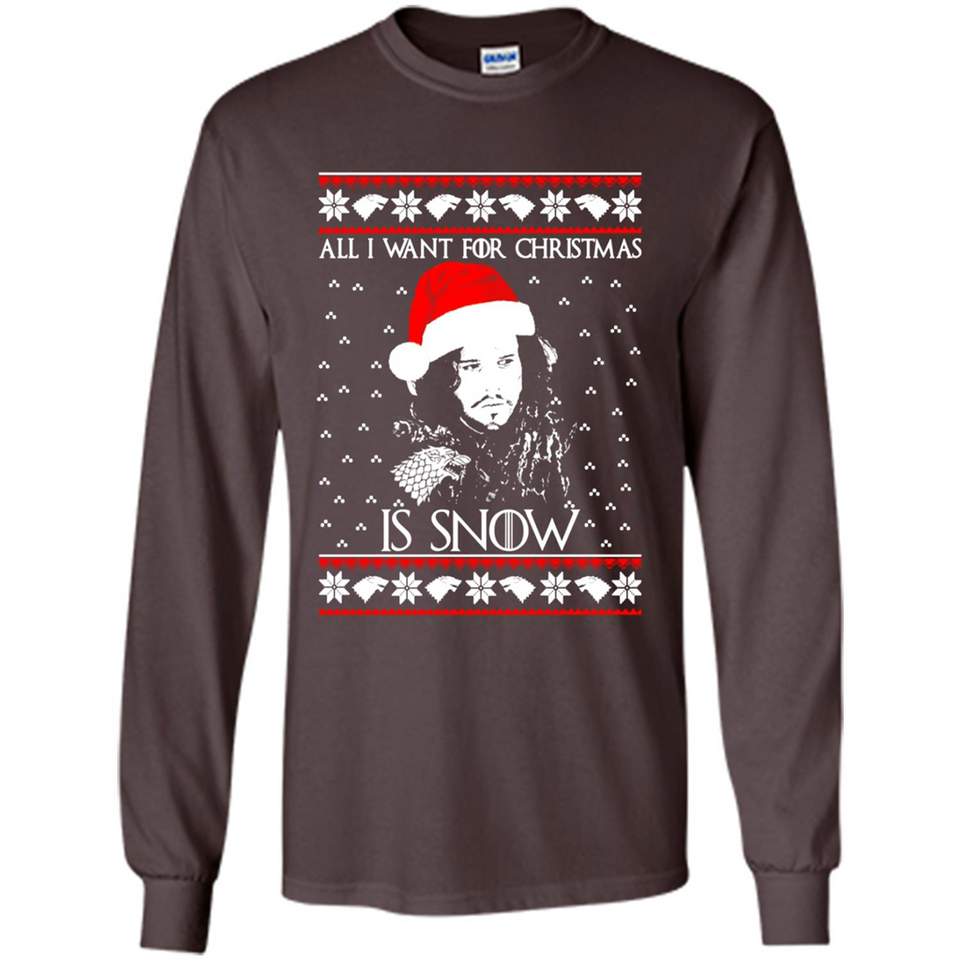 All I Want for Christmas is Snow ugly sweater PINGPONG