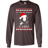 All I Want for Christmas is Snow ugly sweater PINGPONG