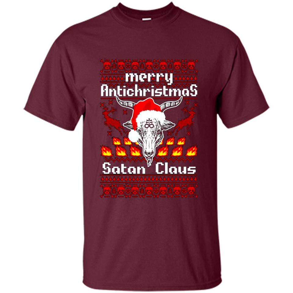 Merry Antichristmas Satan Claus Christmas sweater Sweater PINGPONG