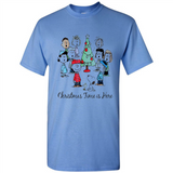 Snoopy Christmas Time Is Here Sporty T-Shirt - Shirt