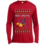 Merry Christmas Forklift ugly sweatshirt PINGPONG