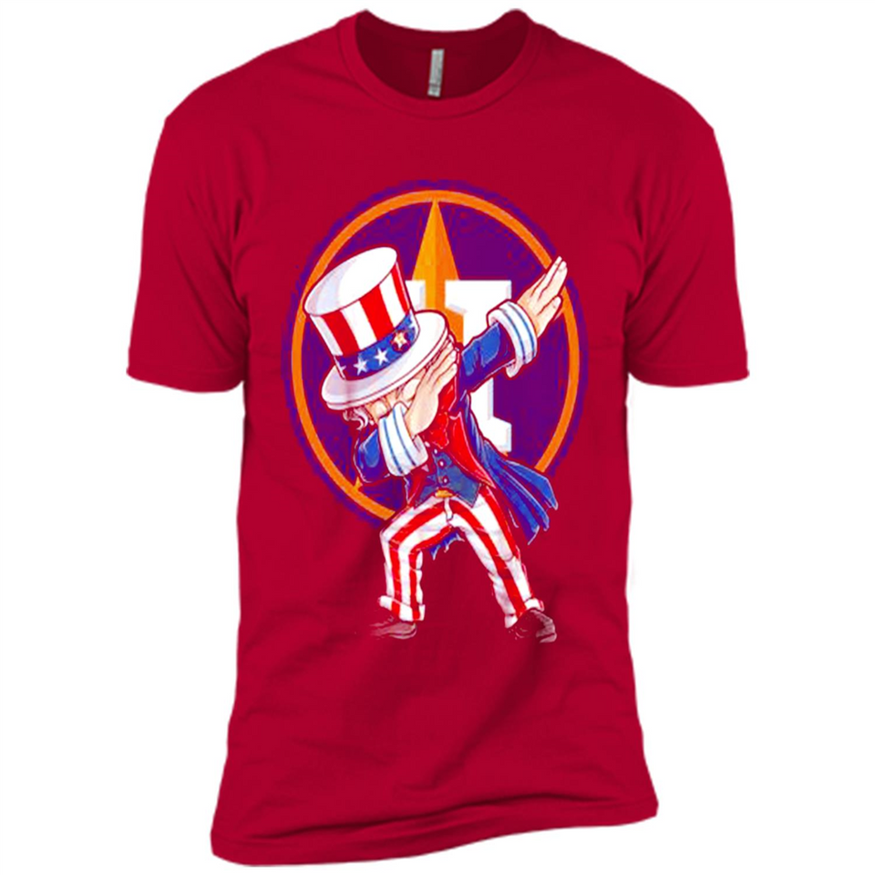 MLB HOUSTON ASTROS UNCLE SAM DABBING INDEPENDENCE DAY