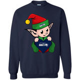 Seattle Seahawks ELF Elves Grinch Santa Claus