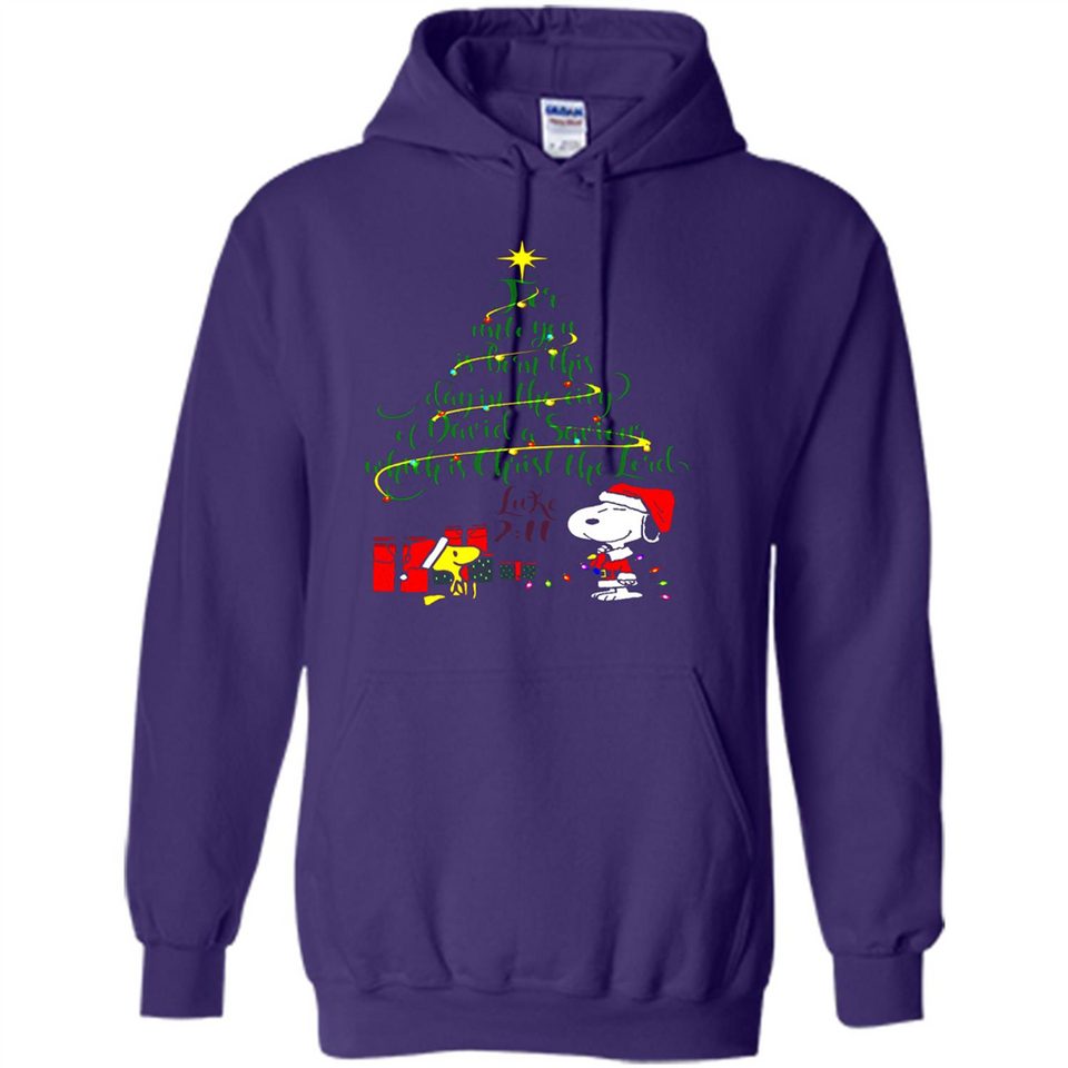 Snoopy Christmas Tree T-Shirt - Hoodie