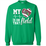 Arizona Cardinals Football My Heart is on that Field - Sweatshirt