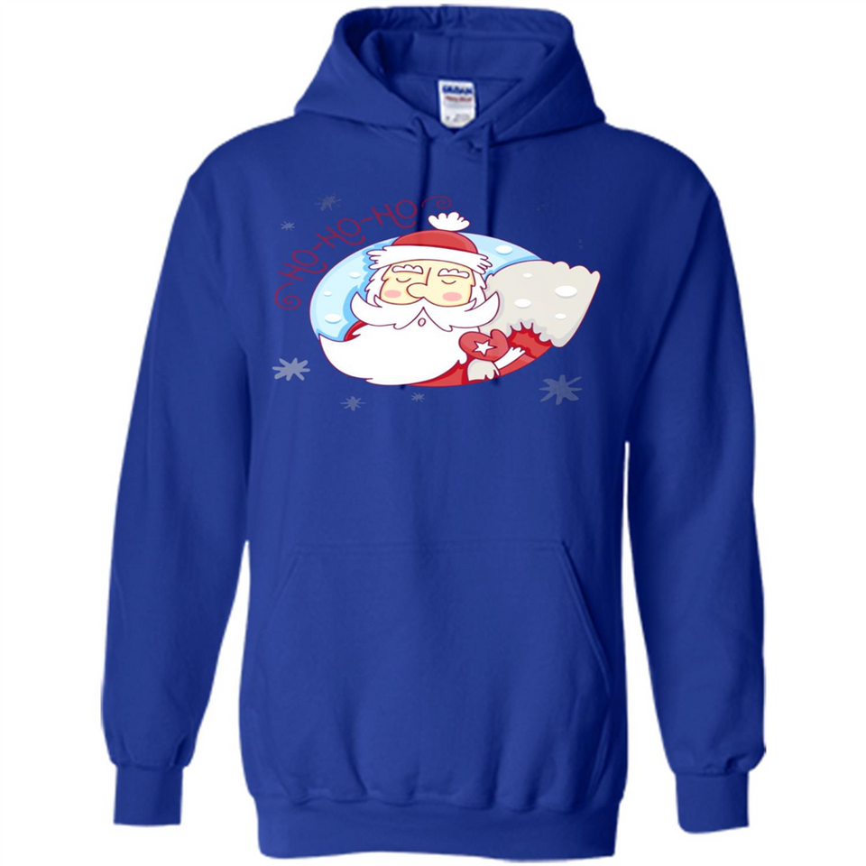 Cute Santa Claus Ho Ho Ho - Hoodie