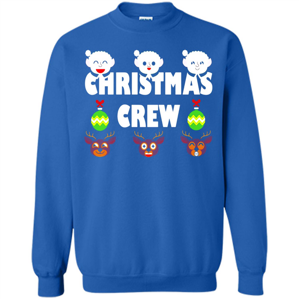 Christmas Crew Gifts Santa Elves Reindeer - Sweatshirt