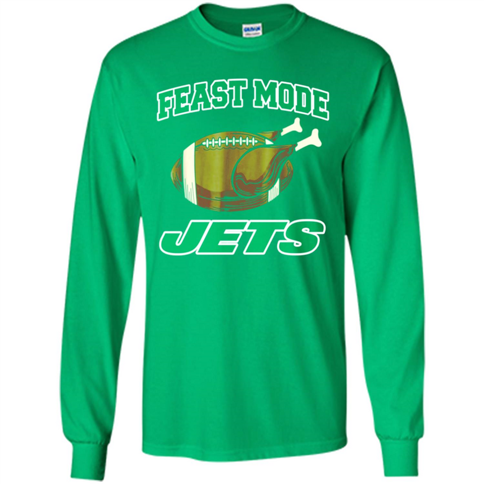 Feast Mode Jets Shirt - New York Turkey Thanksgiving