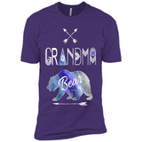 Grandma Bear Shirt Tribal Family Vacation & Camping Tee - Premium Short Sleeve T-Shirt