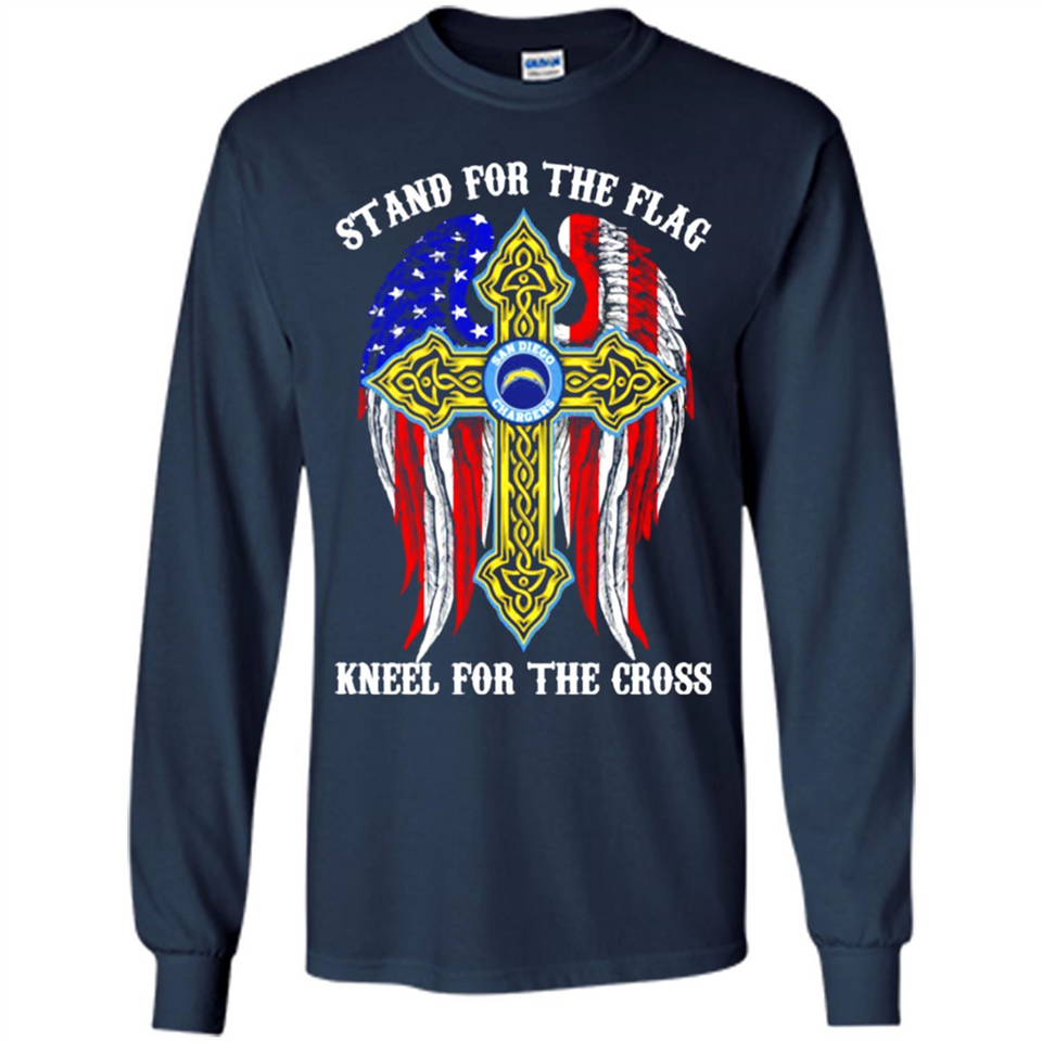 Chargers - stand for the flag kneel for the cross