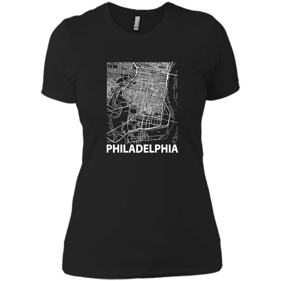 Philadelphia Pennsylvania City Map Souvenir