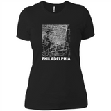 Philadelphia Pennsylvania City Map Souvenir