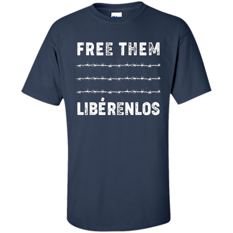 Peaceful Communities- Free Them Liberenlos Shirt PINGPONG - Shirt