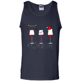 Christmas Red Wine Funny Merry Xmas Sweatshirt - Tank Top