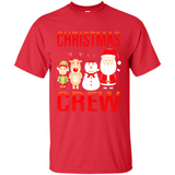 CHRISTMAS CREW Shirt X-mas Santa Snowman Reindeer Elf - Shirt