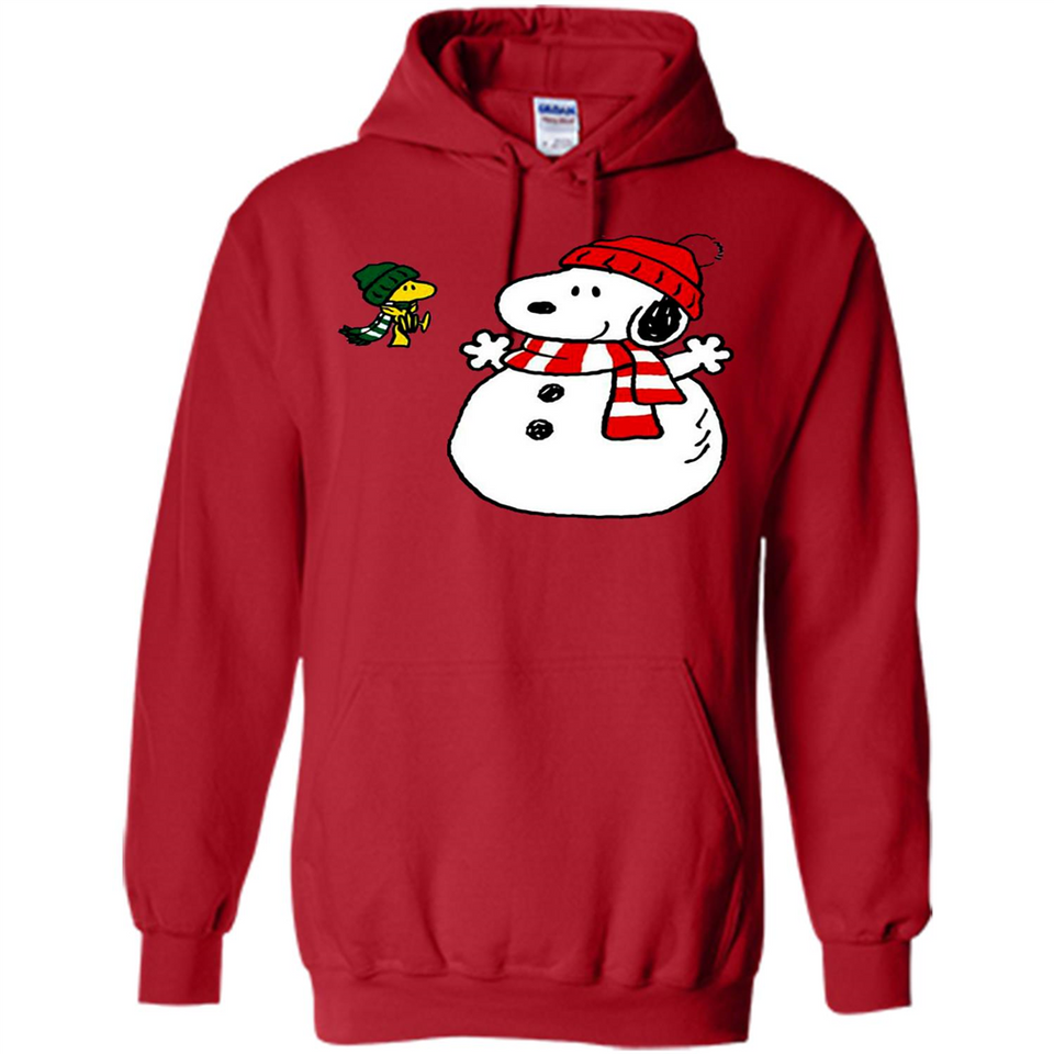 Snoopy Snowman Christmas
