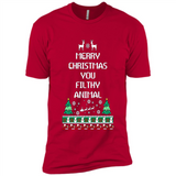Merry Christmas You Filthy Animal Sweatshirt PINGPONG