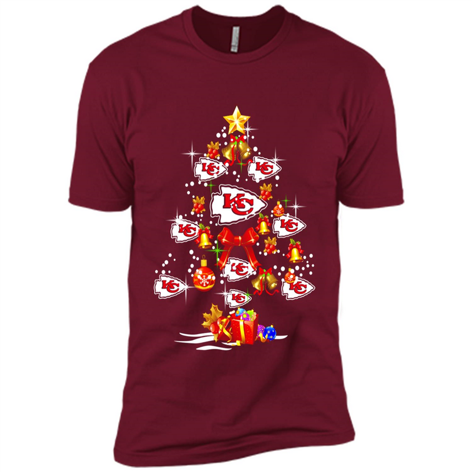Kansas City Chiefs Christmas Tree PINGPONG