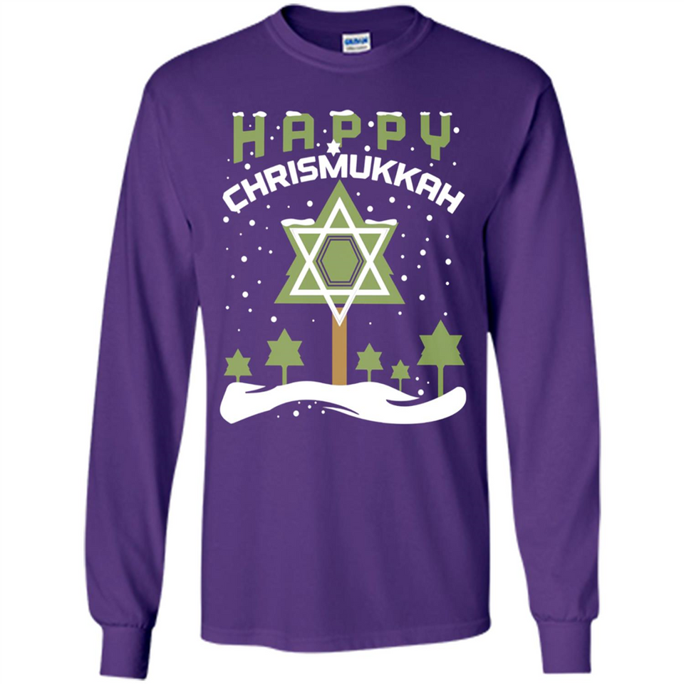 Happy Chrismukkah - Long Sleeve T-Shirt