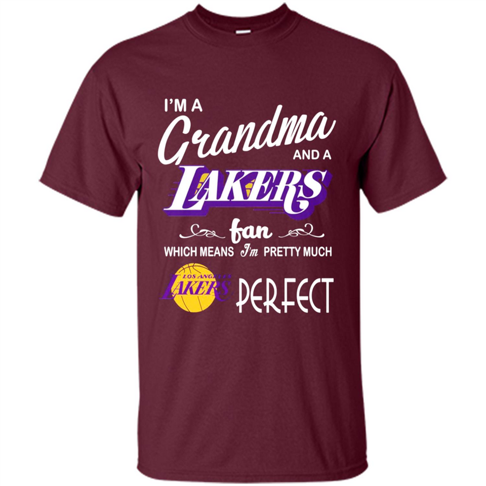 I'M A Grandma And A Los Angeles Lakers Fans