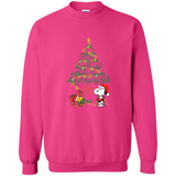 Snoopy-Woodstock-Christmas-tree-for-unto-you-is-born-this-day