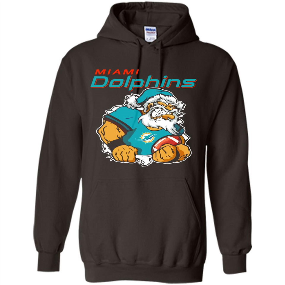 Grumpy Santa Claus Miami Dolphins Football Team PINGPONG