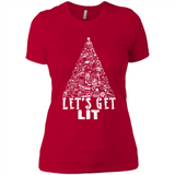 Let's Get Lit - Funny Christmas Tree