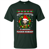 Merry Fookin Christmas Conor Mcgregor sweater PINGPONG