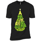 A Tree Is For Life Not Just For Christmas - Premium Short Sleeve T-Shirt