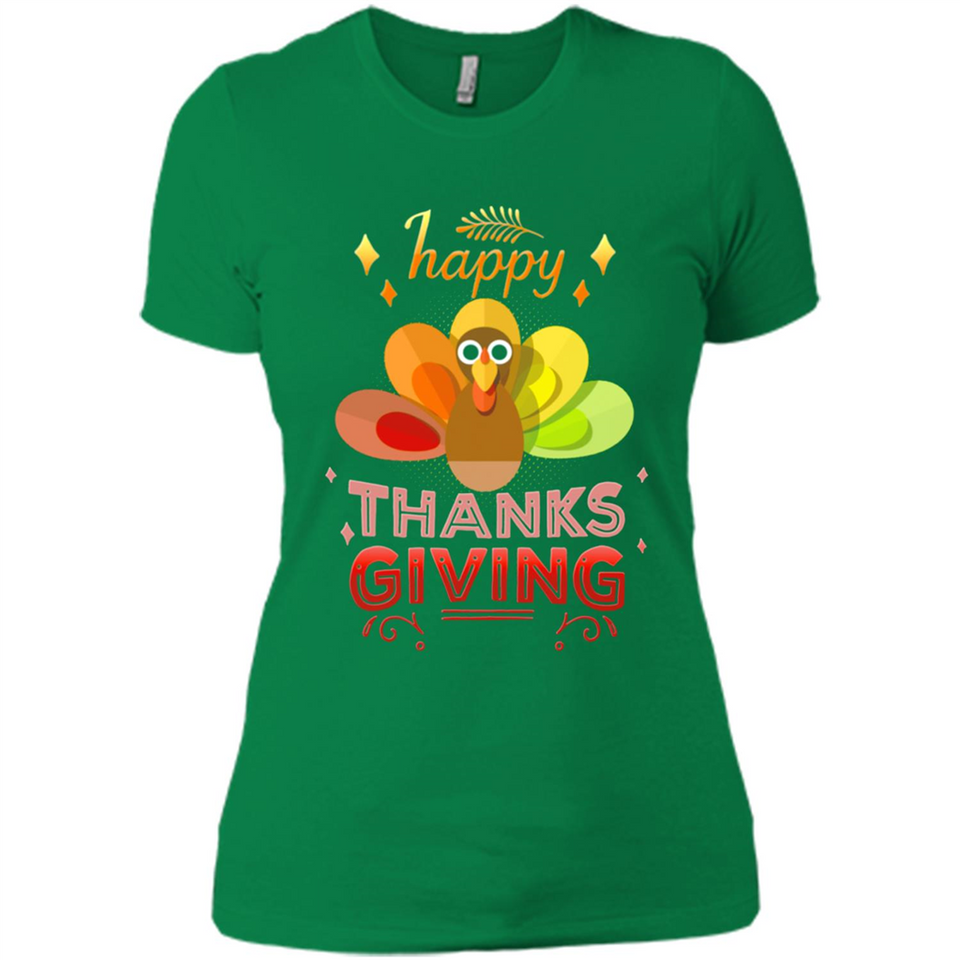 Happy Thanksgiving Turkey Day Colorful Cute