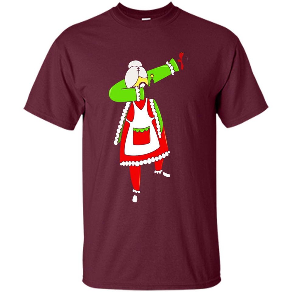 Funny Dabbing Mrs. Santa Claus Christmas Dab - Shirt